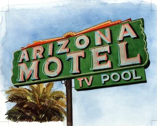 Arizona Motel an der 6th Avenue, 2004